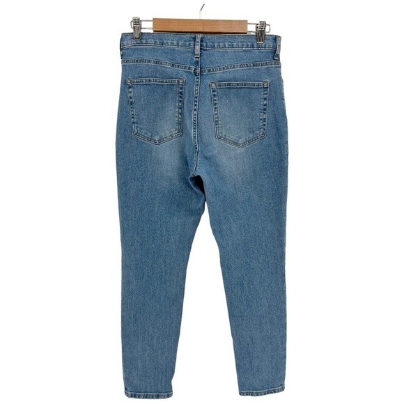 Everlane High Rise Skinny Ankle Jeans Light Wash Size 30 - Picture 2 of 8